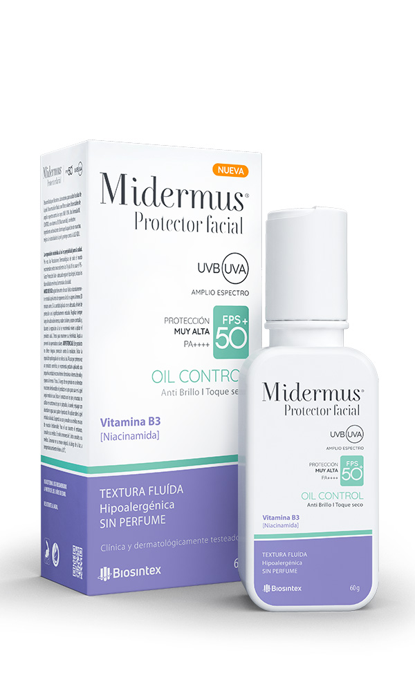 Midermus Protector Facial FPS50+ Oil Control