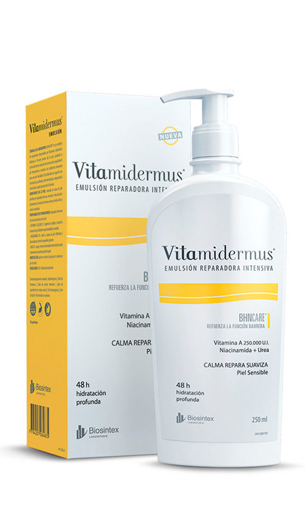 Vitamidermus Emulsión Reparadora Intensiva